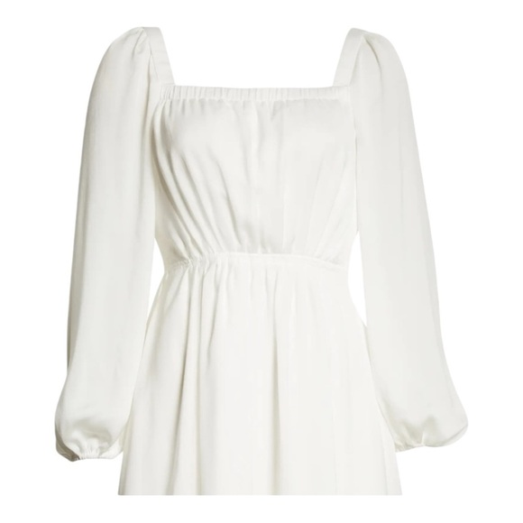 Kobi Halperin Stavy Square Neck Dress in Ivory NWT - Picture 4 of 10